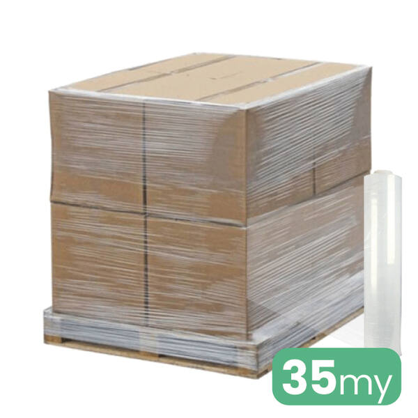 Handwikkelfolie 35my 50cm x 170mtr transparant