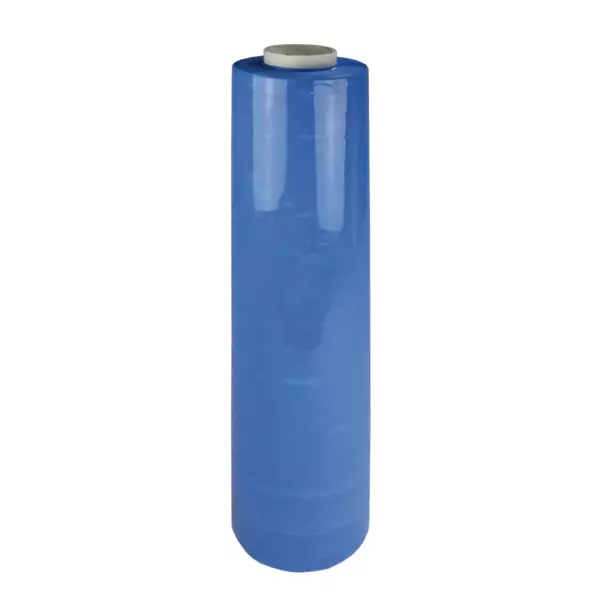Handwikkelfolie 23my 50cm x 300mtr Blauw opaque