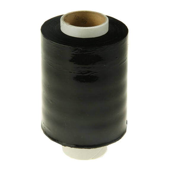 Bundelfolie 23my 10cm K38/140 Zwart 150mtr