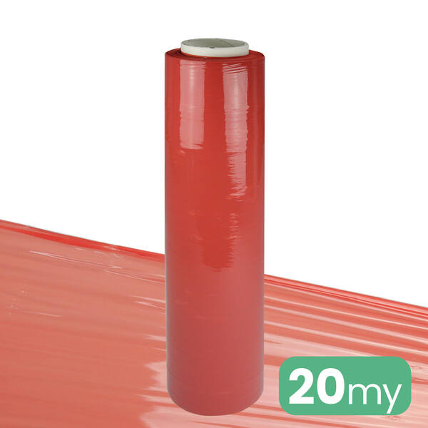 Handwikkelfolie 20my 50cm 300m rood