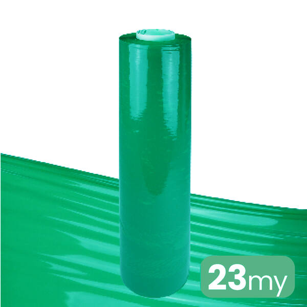 Handwikkelfolie 23my 50cm 270m opaque groen