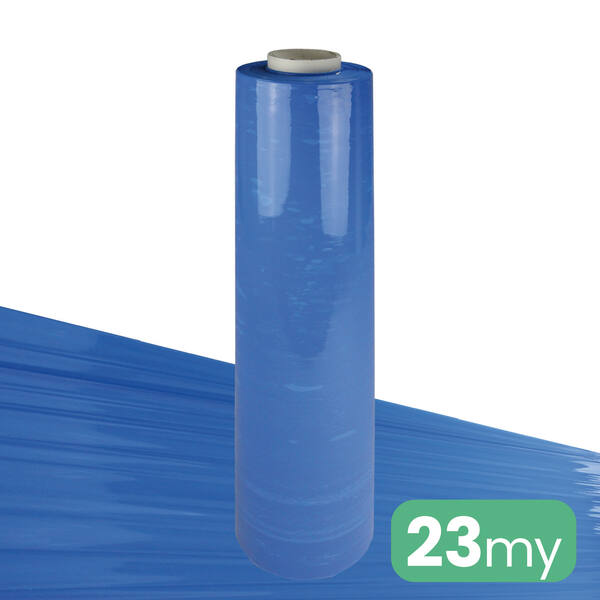 Handwikkelfolie 23my 50cm 270m blauw opaak