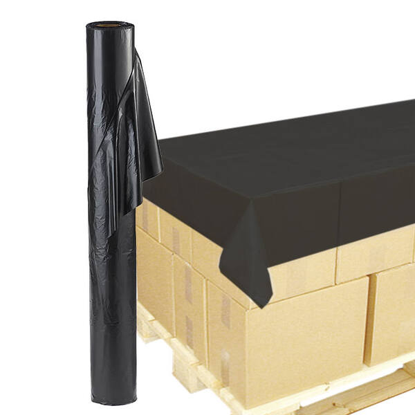 Topvellen 150x180 cm zwart 30 mµ 300 stuks per rol