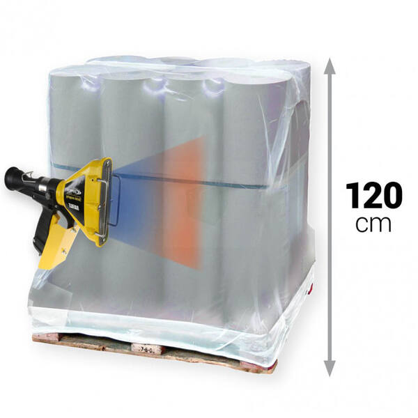 LDPE krimphoezen 127x(2x44)x120 cm 100 my transparant
