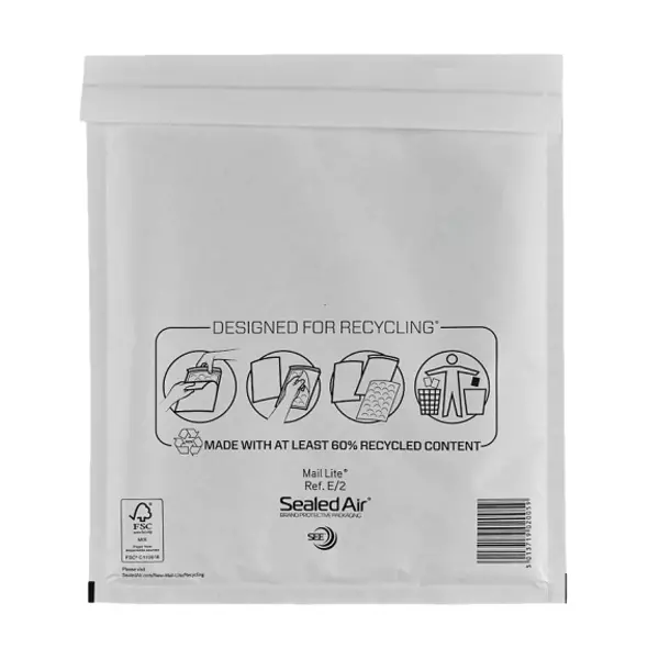 Luchtkussen envelop Mail Lite® Standard E/2 220x270mm wit