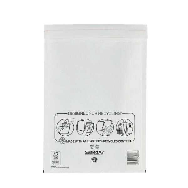 Luchtkussen envelop Mail Lite® Standard F/3 220x330mm wit