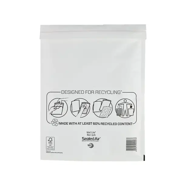 Luchtkussen envelop Mail Lite® Standard G/4 240x330mm wit