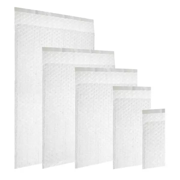 Luchtkussenfolie zakken 350x450mm + 50mm ZK klep
