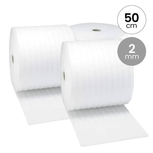 Schuimfolie 50cm 250m 2mm
