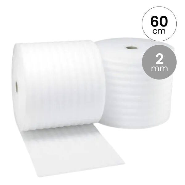 Schuimfolie 60cm 250m 2mm