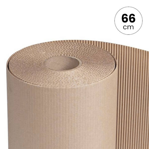 Golfkarton 66cm x 70mtr 75/75g/m²