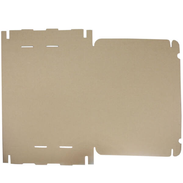 Brievenbusdoos inw. 299x213x27mm bruin A4