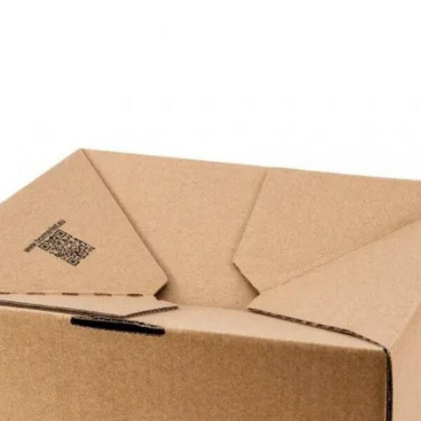 Verzendbox 26 220x190x120mm EG bruin autolock + plakstrip