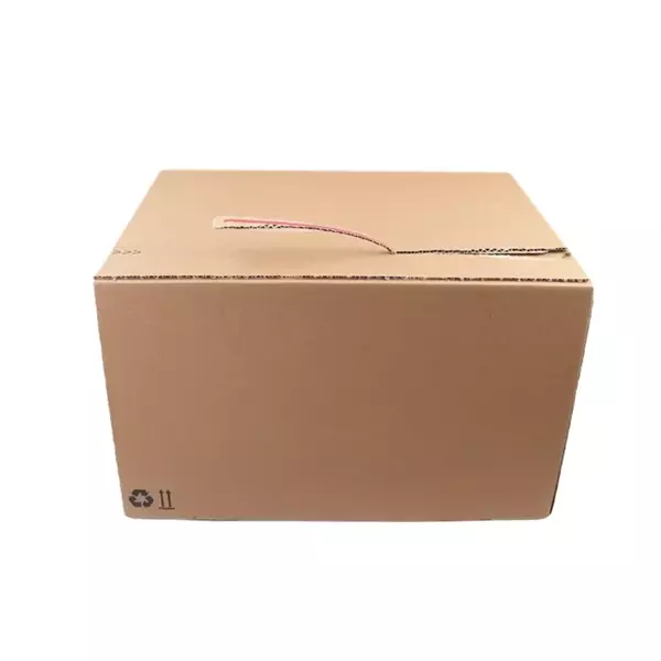 Verzendbox 9 400x260x250mm EG bruin autolock + plakstrip