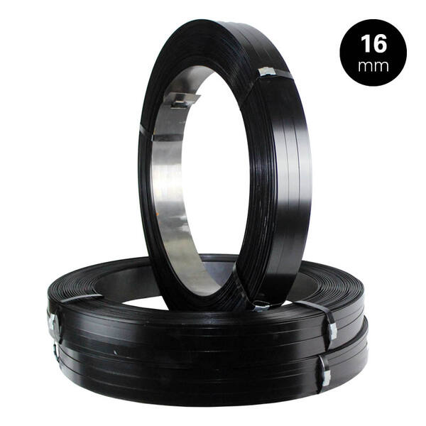 Staalband 16mm 05 AW zwart gelakt
