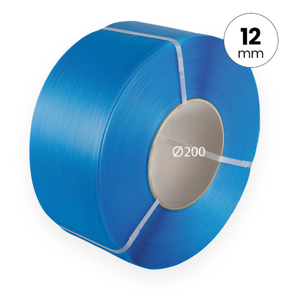 PP band 12/55 kern 200mm x 3000mtr blauw