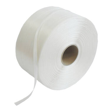 Polyesterband 50 S 16mm x 850mtr wit