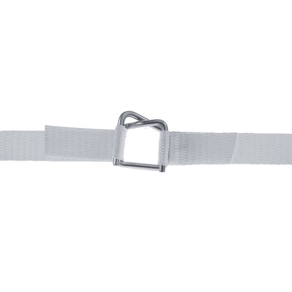 Polyesterband 16mm x 600 meter wit
