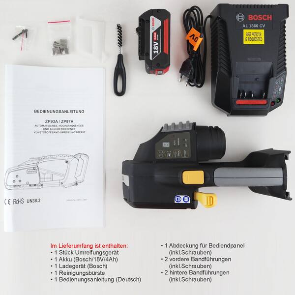 Zapak ZP97 automatic strapping tool