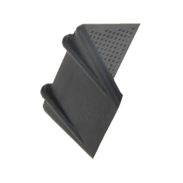 Kunststofhoek FIXCORNER 35 x 24 mm zwart