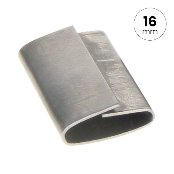 Sluitzegels staal 16x25x0,6mm overlap
