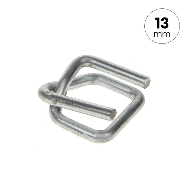 Metalen gesp FIXCLIP(B-4) 13mm 3,3mm draad