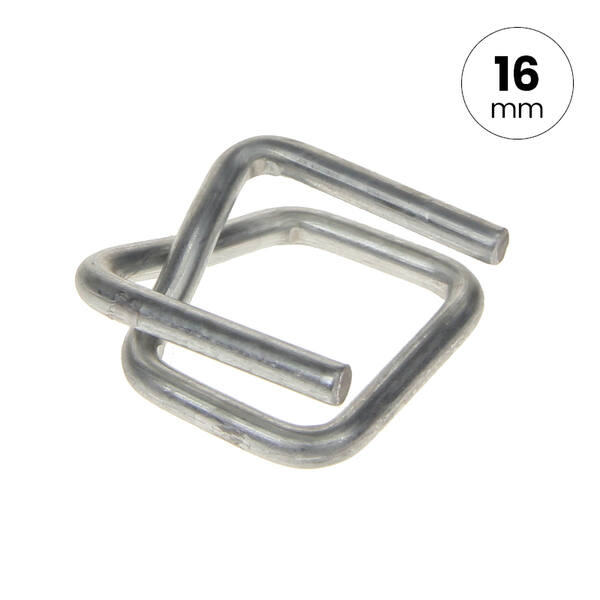 Metalen gesp FIXCLIP(B-5) 16mm 3,5mm draad