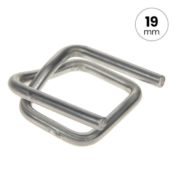 Metalen gesp FIXCLIP(B-6) 19mm 4,0mm draad