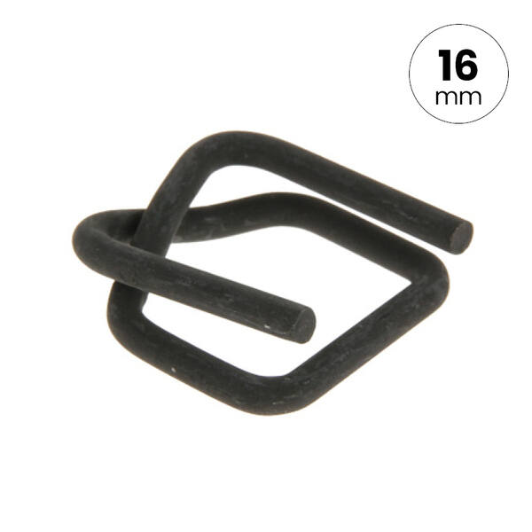 Metalen gesp FIXCLIP(BF-5) 16mm gefosfateerd