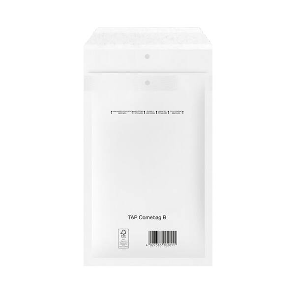 Luchtkussen envelop classic 12/B 120x215mm wit