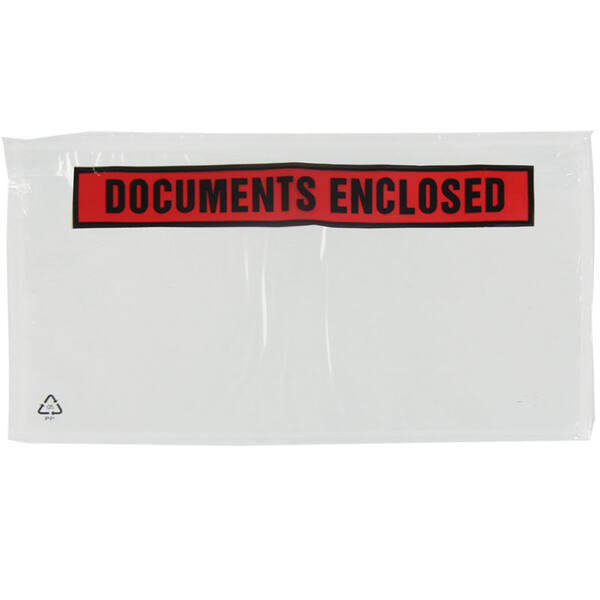 Packlist 1/3 A4  inw. 225x122 mm DOCUMENTS ENCL