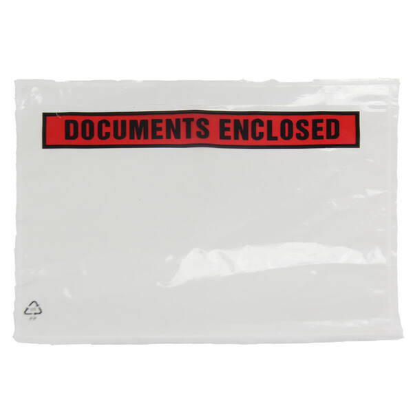 Packlist A5 inw. 225x165mm DOCUMENTS ENCL
