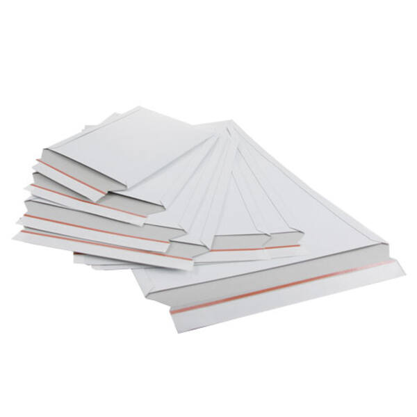 Kartonnen verzendenvelop 215x270mm Peel&Seal + Red Tearstrip