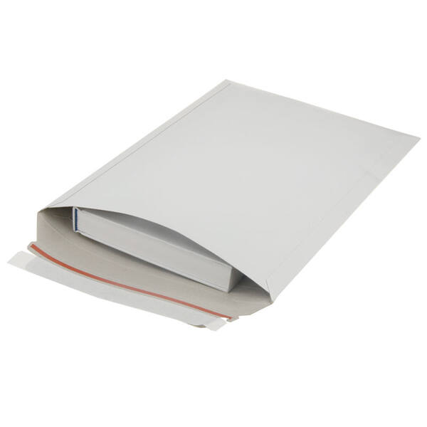 Kartonnen verzendenvelop 229x324 mm Peel&Seal + Red Tearstrip