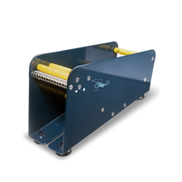 Labeldispenser 1-vaks metaal 75mm