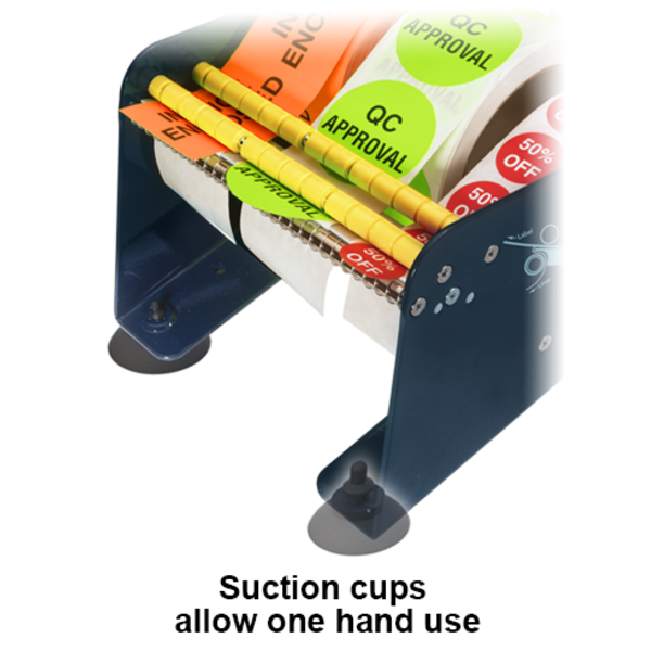Labeldispenser 5-vaks metaal 304,8mm
