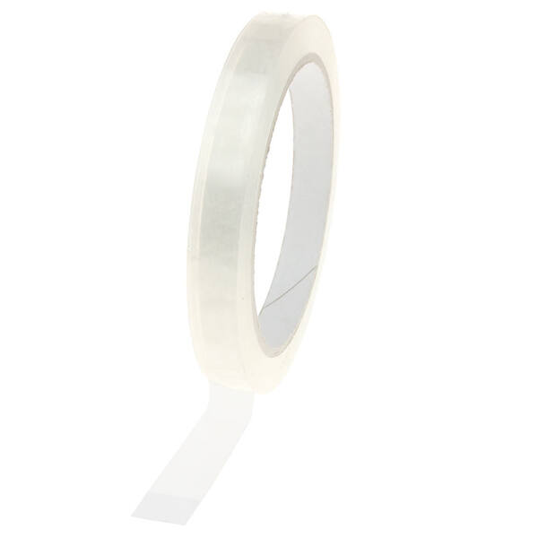 PP tape 28my 12/66 acryle transparant low-noise