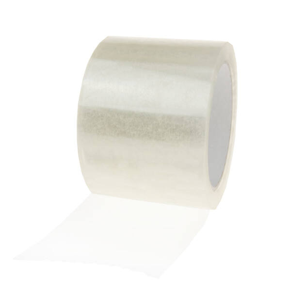 PP tape 75/66 acryle transparant low-noise