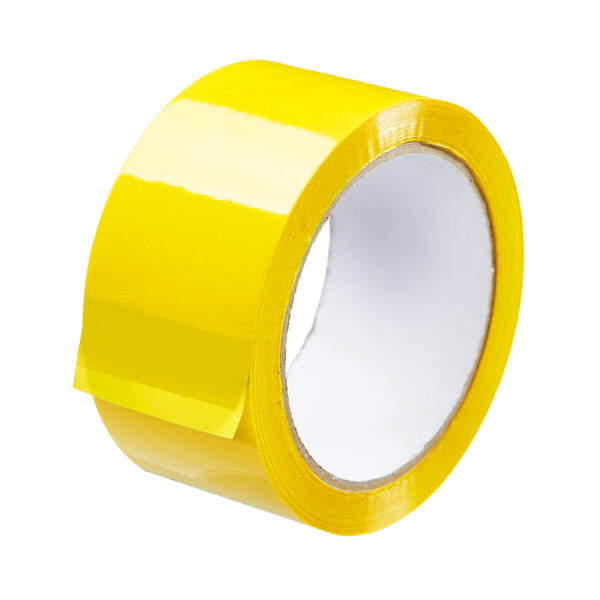 PP tape 50/66 acryle geel low-noise