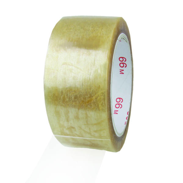 PP tape 50/66 solvent transparant 32my low- noise