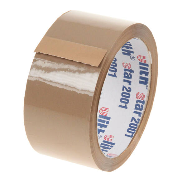 Tape PP acryle 50/66 bruin Low-Noise High-Tack Plus