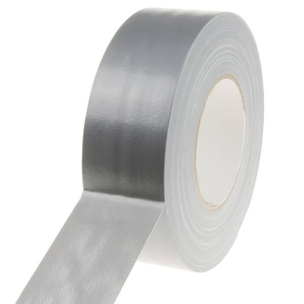 Duct tape lijmrest vrij grijs 50/50