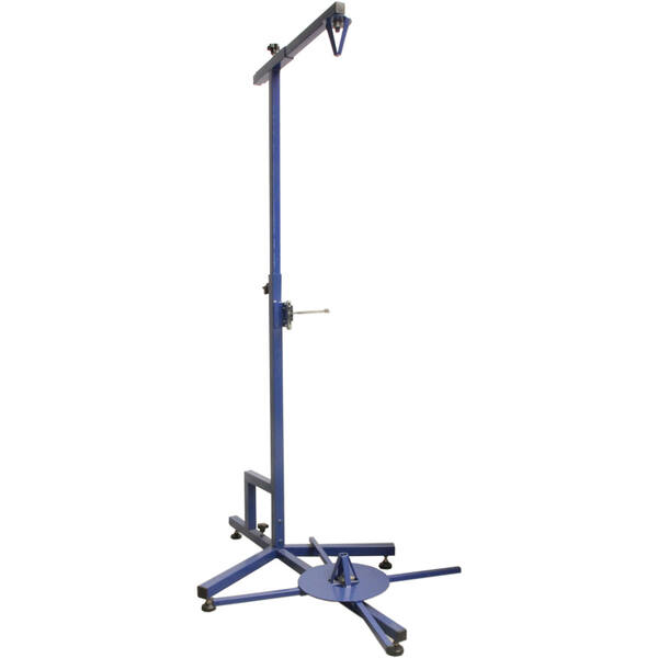 Verticale rolhouder blauw 100-170cm