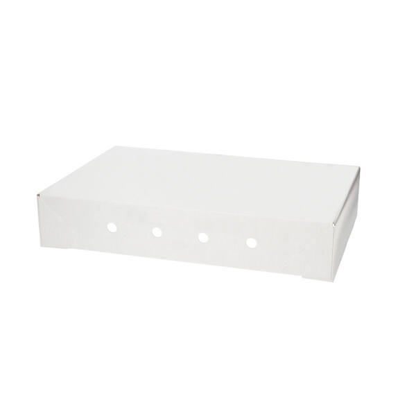 Paraatdozen deksel met vriesgaten kraft bruin/wit buiten 900 gram 583 x 383 x 181mm