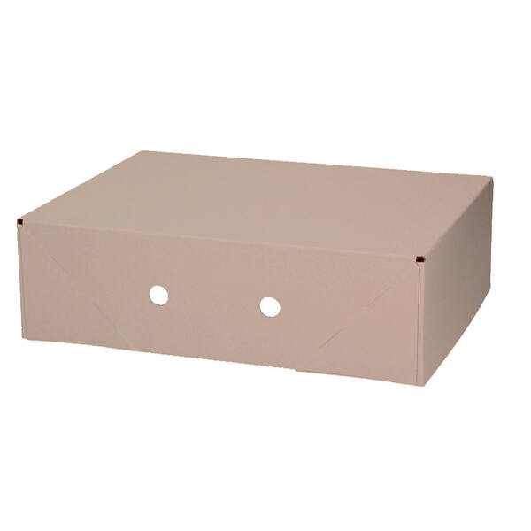 Paraatdozen deksel met vriesgaten kraft wit/bruin buiten 800 gram 582 x 382 x 110mm