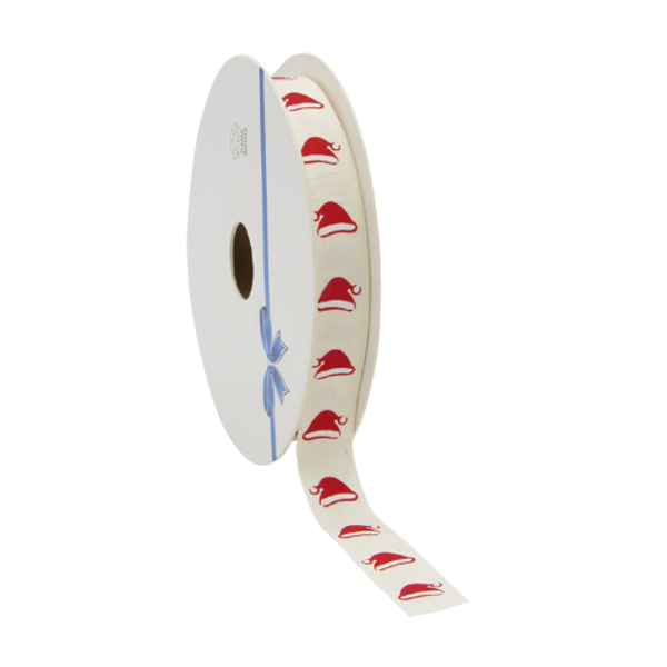 Lint kerst 'Santa Hat' 15 mm x 20 meter 8.046721.66