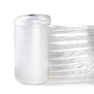 Macro perforated machinefilm powerstretch transparant 15 my 47 cm x 1.000 m