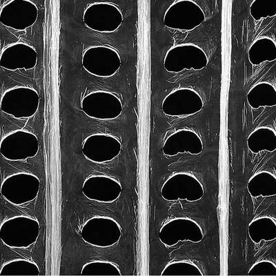 Macro perforated machinefilm powerstretch transparant 15 my 47 cm x 1.000 m