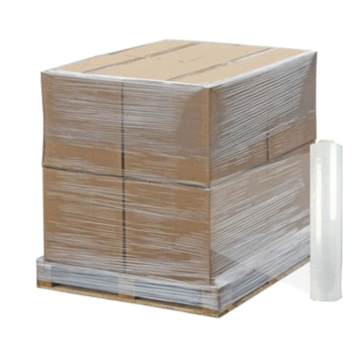 Handwikkelfolie 20my 50cm x 300mtr fixstretch transparant