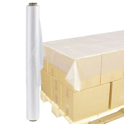 Topvellen 150x180 cm transparant 50 mµ 200 stuks per rol